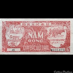 VIÊT NAM - P 17 3 - 5 DÔNG - 1948