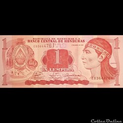 HONDURAS - P 089 A - 1 LEMPIRA - 2008