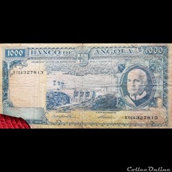 ANGOLA - P 096 - 1000 ESCUDOS - 1962