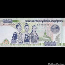 LAOS - P 39 - 1000 KIP - 2008