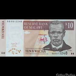 MALAWI - P 51 A - 10 KWACHA - 2004
