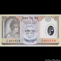 NEPAL - P 45 - 10 RUPEES - 2002