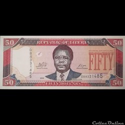 LIBERIA - P 29 D - 50 DOLLARS - 2009