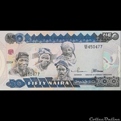 NIGERIA - P 27 E - 50 NAIRA - 2004