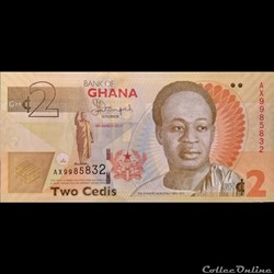 GHANA - P 37Ab - 2 CEDIS - 2013