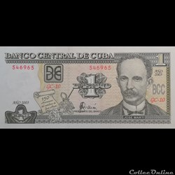 CUBA - P 125 - 1 PESO - 2003