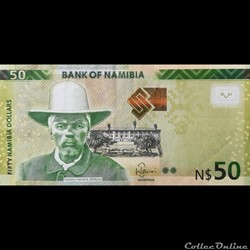 NAMIBIE - P 13 A - 50 NAMIBIA DOLLARS - 2012