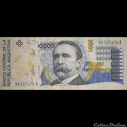 ARGENTINE - P 334 A (1) - 10.000 AUSTRALES - 1989