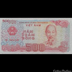 VIÊT NAM - P 101 - 500 DÔNG - 1988