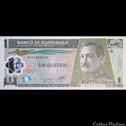 GUATEMALA - P 115 D - 1 QUETZAL - 2012