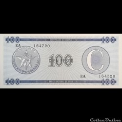 CUBA - P FX 25 - 100 PESOS - ND