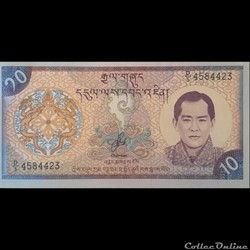 BHOUTAN - P 22 - 10 NGULTRUM - 2000