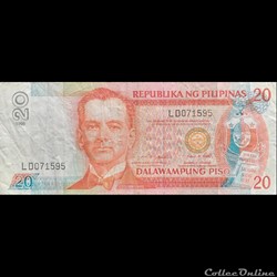 PHILIPPINES - P 182 C - 20 PISO - 1998