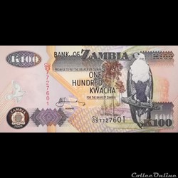 ZAMBIE - P 38 H - 100 KWACHA - 2009