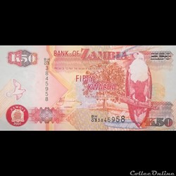 ZAMBIE - P 37 F - 50 KWACHA - 2007