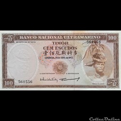 TIMOR - P 26 - 20 ESCUDOS - 1967