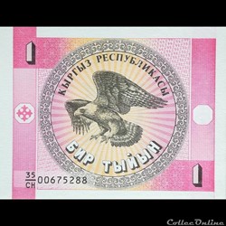 KIRGHIZISTAN - P 01 - 1 TYIYN - 1993