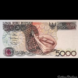 INDONESIE - P 130 G - 5000 RUPIAH - 1998