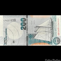 CAP VERT - P 68 - 200 ESCUDOS - 2005
