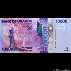 OUGANDA - P 52 D - 10000 SHILLINGS - 2015