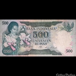 INDONESIE - P 117 - 500 RUPIAH - 1977