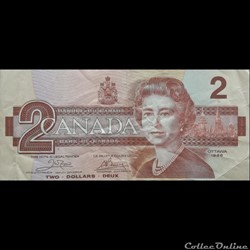 CANADA - P 094 A - 2 DOLLARS - 1986
