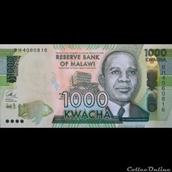 MALAWI - P 67 B - 1000 KWACHA - 2016