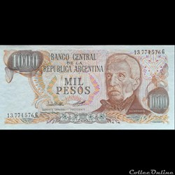 ARGENTINE - P 304 C (1) - 1000 PESOS - 1977