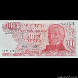 ARGENTINE - P 302 B (2) - 100 PESOS - 1978