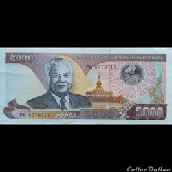 LAOS - P 34 B - 5000 KIP - 2003