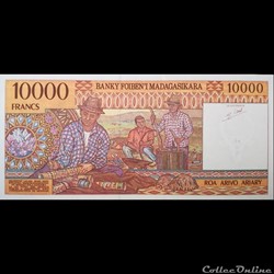MADAGASCAR - P 79 B - 10000 FRANCS - 1995