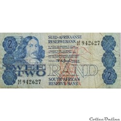 AFRIQUE DU SUD - P 118 A - 2 RAND