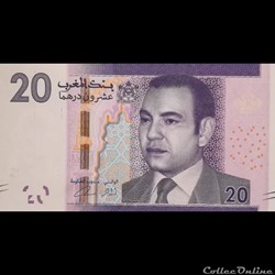 MAROC - P 74 - 20 DIRHAMS - 2012