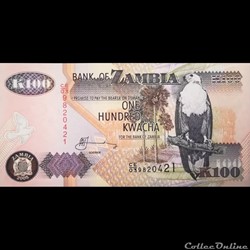 ZAMBIE - P 38 E - 100 KWACHA - 2005