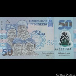 NIGERIA - P 40 D - 50 NAIRA - 2013