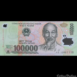 VIÊT NAM - P 122 I - 100.000 DÔNG - 2013