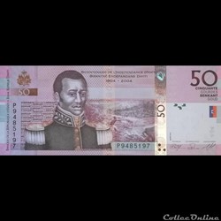 HAITI - P 274 A - 50 GOURDES - 2004