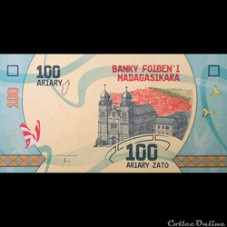 MADAGASCAR - P 97 - 100 ARIARY - 2017