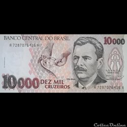 BRESIL - P 233 C - 10.000 CRUZEIROS - 1993