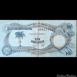 BIAFRA - P 04 - 10 Shillings - 1968