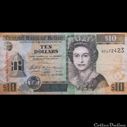 BELIZE - P 068 B - 10 DOLLARS - 2005