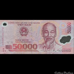 VIÊT NAM - P 121 K - 50.000 DÔNG - 2014