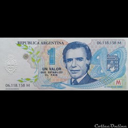 ARGENTINE - BILLET PROPAGANDE
