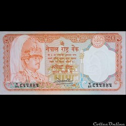 NEPAL - P 38 B 1 - 20 RUPEES - 1988