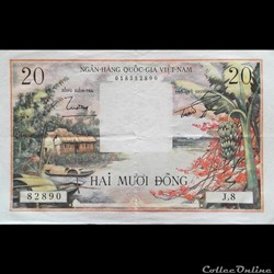 VIÊT NAM DU SUD - P 04 - 20 DÔNG - 1956