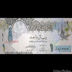 QATAR - P 28 (1) - 1 RIYAL - 2008