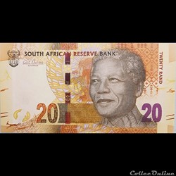 AFRIQUE DU SUD - P 134 A - 20 RAND - 2012