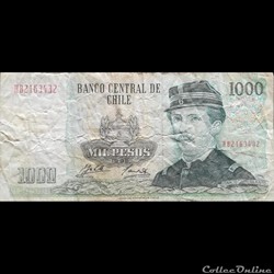 CHILI - P 154 F - 1000 PESOS - 1995
