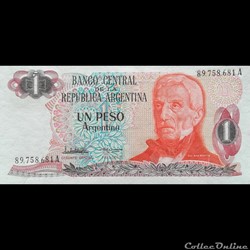 ARGENTINE - P 311 A (1/2) - 1 PESO - 1984