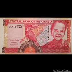 GAMBIE - P 20 A - 5 DALASIS - 2001